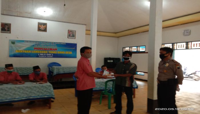 PEMBAGIA BANTUAN LANGSUNG TUNAI DANA DESA DESA BANJARARJO