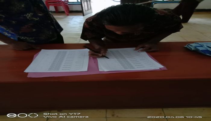 Pembagian Bantuan Dari Dinas Perikanan KANKIN 2020 01