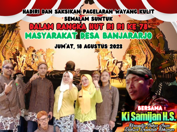 HUT RI KE 78 DESA BANJARARJO 