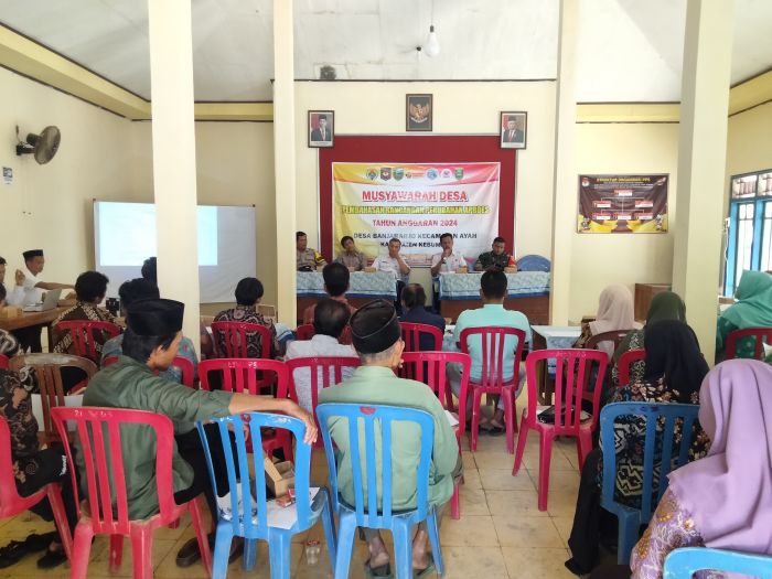 MUSYAWARAH DESA Pembahasan Rancangan Perubahan APBDES 2024