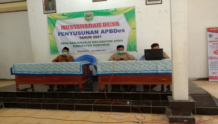 Acara Mumyawarah Desa Penyusunan APBDes Tahun 2021  02